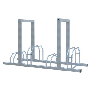 Fahrradständer für Reihenanlage mit Anlehnbügel