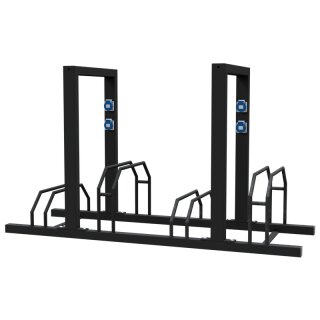 Fahrradständer für Reihenanlage als E-Bike Anlehnbügel