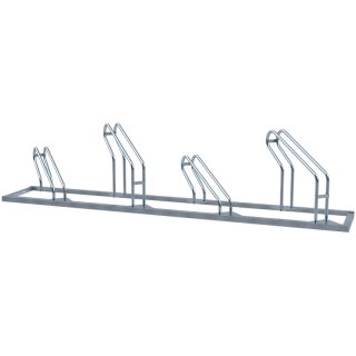 Fahrradständer, Radeinstellung einseitig 45°, links