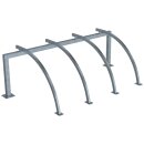 Fahrradanlehnbügel als Reihenanlage