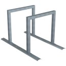 Fahrradanlehnbügel zum Aufdübeln