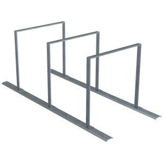 Fahrradanlehnbügel zum Aufdübeln