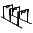 Fahrradanlehnbügel als Reihenanlage für E-Bike