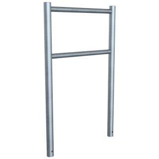 Fahrradanlehnbügel mit Flachkopf