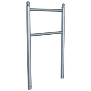 Fahrradanlehnbügel mit Kugelkopf