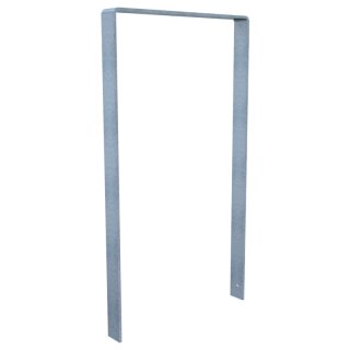 Fahrradanlehnbügel aus Flachstahl