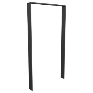 Fahrradanlehnbügel aus Flachstahl in DB 703