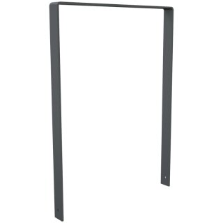 Fahrradanlehnbügel aus Flachstahl in DB 703