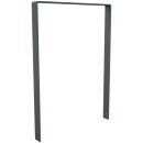 Fahrradanlehnbügel aus Flachstahl in DB 703