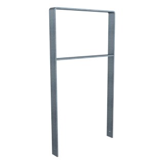 Fahrradanlehnbügel aus Flachstahl