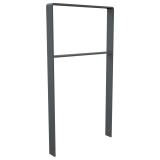 Fahrradanlehnbügel aus Flachstahl in DB 703