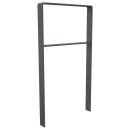 Fahrradanlehnbügel aus Flachstahl in DB 703