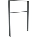 Fahrradanlehnbügel aus Flachstahl in DB 703