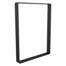 Fahrradanlehnbügel aus Flachstahl mit Kantung nach...