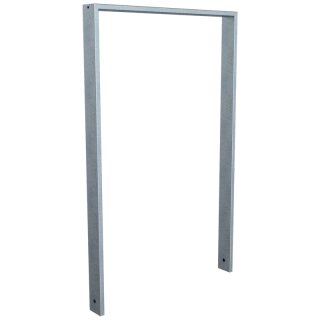 Fahrradanlehnbügel aus Stahlrohr