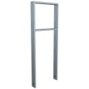 Fahrradanlehnbügel aus Stahlrohr