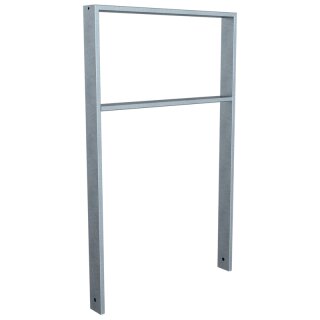 Fahrradanlehnbügel aus Stahlrohr