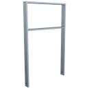 Fahrradanlehnbügel aus Stahlrohr