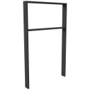 Fahrradanlehnbügel aus Stahlrohr in DB 703