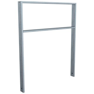 Fahrradanlehnbügel aus Stahlrohr