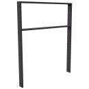 Fahrradanlehnbügel aus Stahlrohr in DB 703