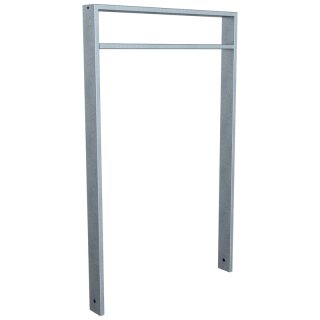 Fahrradanlehnbügel aus Stahlrohr