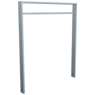 Fahrradanlehnbügel aus Stahlrohr