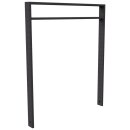 Fahrradanlehnbügel aus Stahlrohr in DB 703