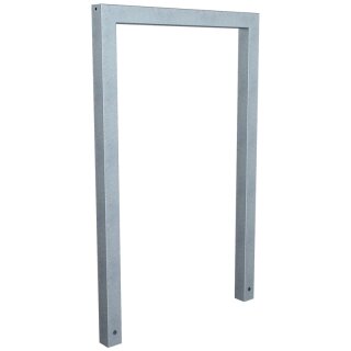 Fahrradanlehnbügel aus Stahlrohr