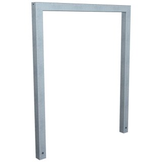 Fahrradanlehnbügel aus Stahlrohr