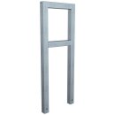 Fahrradanlehnbügel aus Stahlrohr