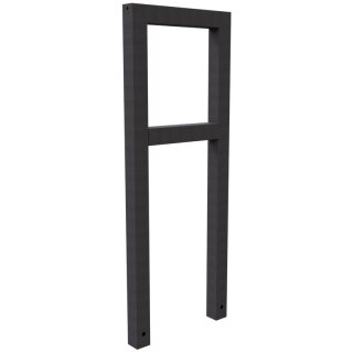 Fahrradanlehnbügel aus Stahlrohr in DB 703