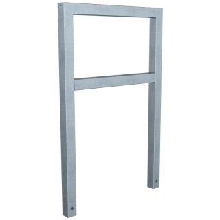 Fahrradanlehnbügel aus Stahlrohr