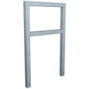 Fahrradanlehnbügel aus Stahlrohr