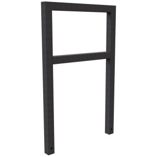 Fahrradanlehnbügel aus Stahlrohr in DB 703