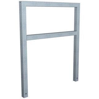 Fahrradanlehnbügel aus Stahlrohr