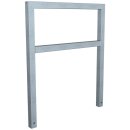 Fahrradanlehnbügel aus Stahlrohr