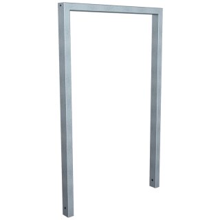 Fahrradanlehnbügel aus Stahlrohr