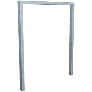 Fahrradanlehnbügel aus Stahlrohr