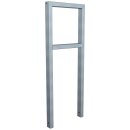 Fahrradanlehnbügel aus Stahlrohr