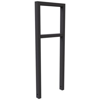 Fahrradanlehnbügel aus Stahlrohr in DB 703