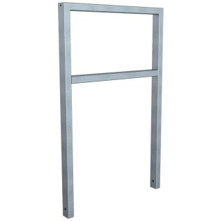 Fahrradanlehnbügel aus Stahlrohr