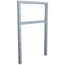 Fahrradanlehnbügel aus Stahlrohr