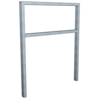 Fahrradanlehnbügel aus Stahlrohr