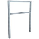 Fahrradanlehnbügel aus Stahlrohr