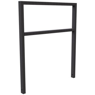 Fahrradanlehnbügel aus Stahlrohr in DB 703