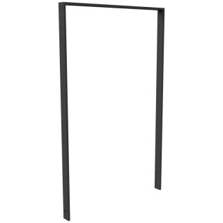 Fahrradanlehnbügel aus Flachstahl ind DB 703