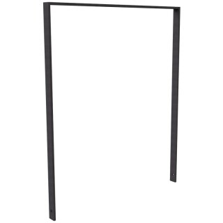 Fahrradanlehnbügel aus Flachstahl in DB 703