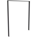 Fahrradanlehnbügel aus Flachstahl in DB 703