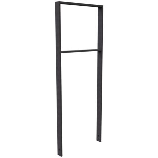 Fahrradanlehnbügel aus Flachstahl in DB 703